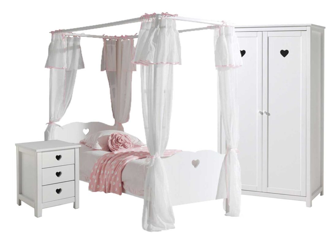 chambre complète pour enfant avec lit baldaquin