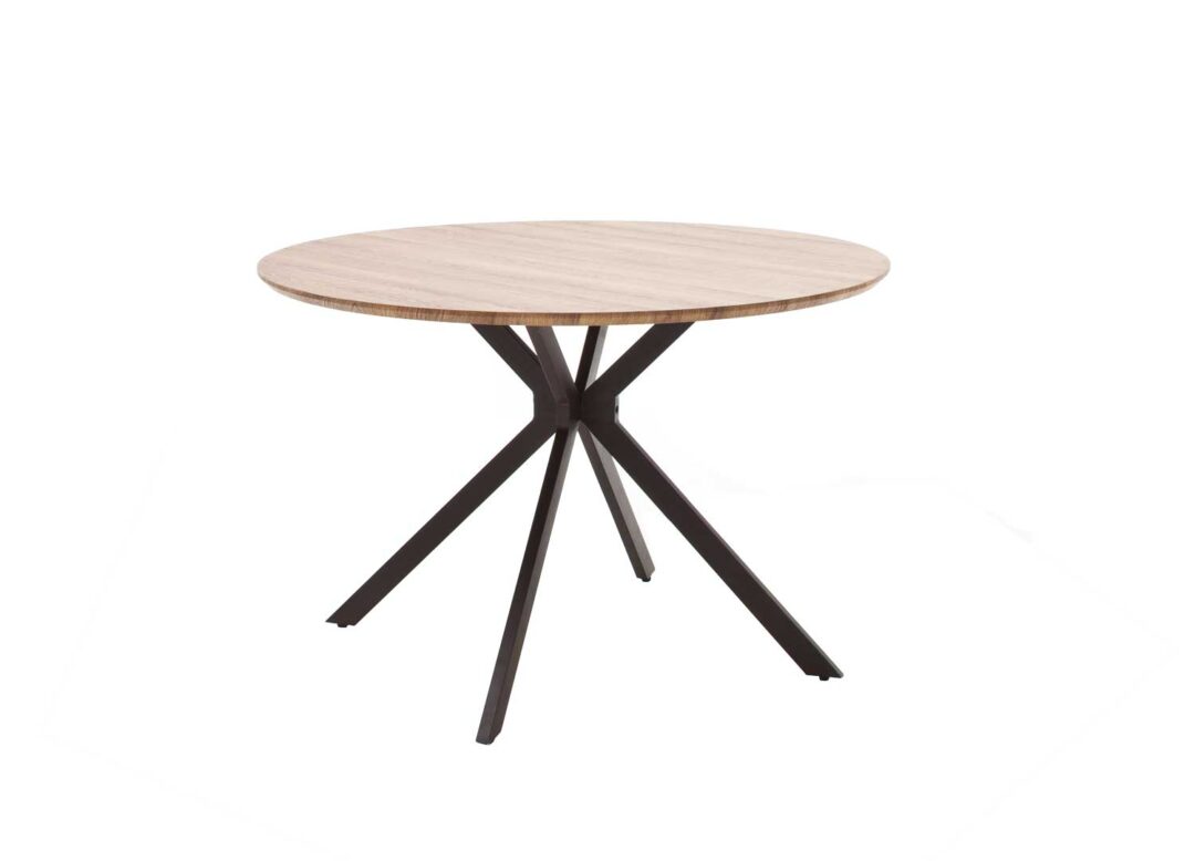 Table à manger ronde en bois