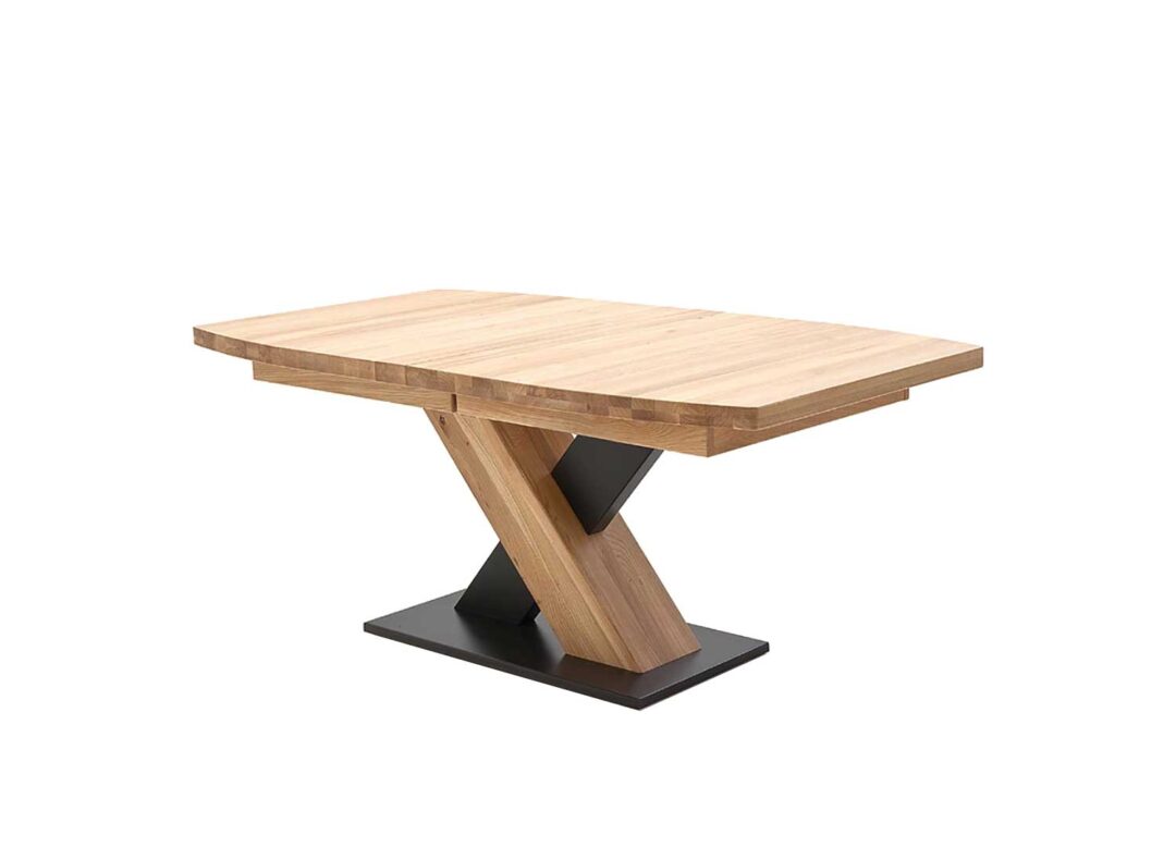 table de repas extensible bois massif chêne bianco