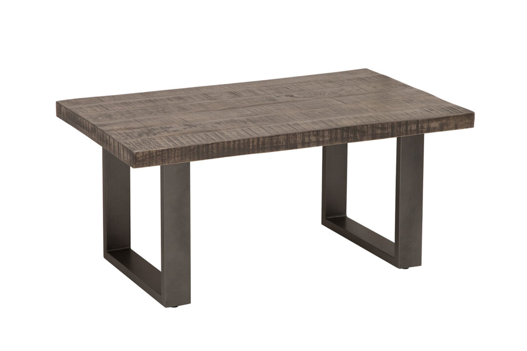 Table basse en bois massif de Manguier naturelle