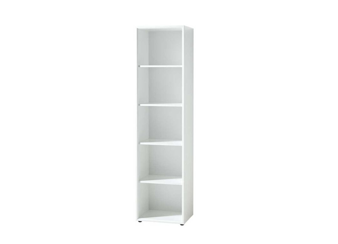 meuble de bureau blanc avec étagère