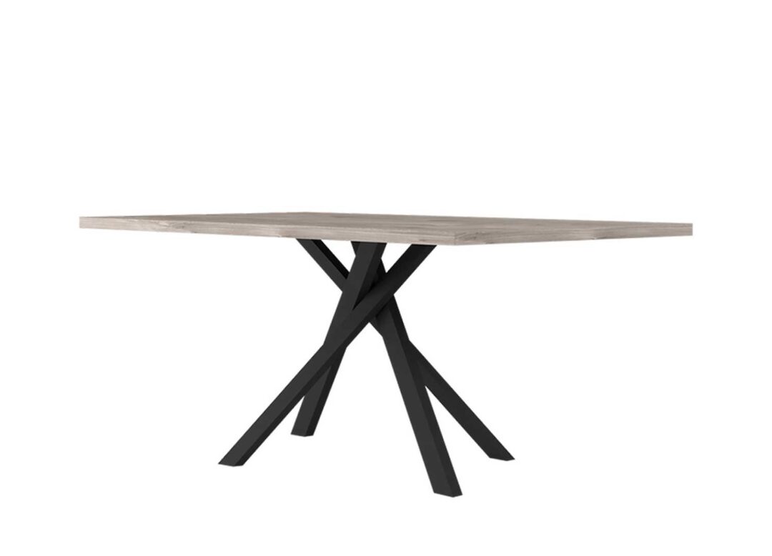 table à manger moderne avec pieds en mikado