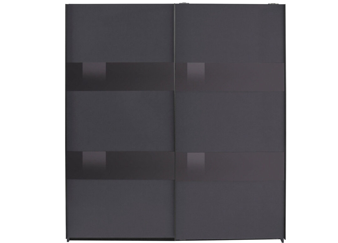 Armoire dressing gris graphite