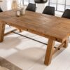 Table repas 200cm en bois de pin massif