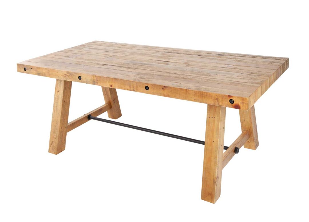 Table repas 200cm en bois de pin massif