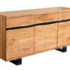 Buffet 160 cm bois d'acacia massif