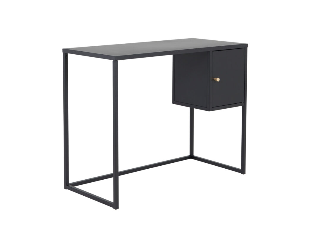 bureau en metal noir style industriel