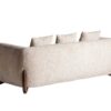 Canapé 3 places en tissu bouclé beige foncé